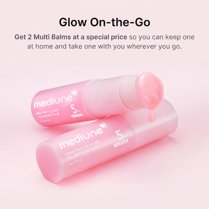 💜LAST DAY - BUY 1 GET 1 FREE💜Pink Collagen Volume Multi Balm